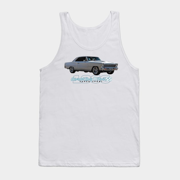 1966 Chevrolet Chevy II Nova SS Super Sport Tank Top by Gestalt Imagery